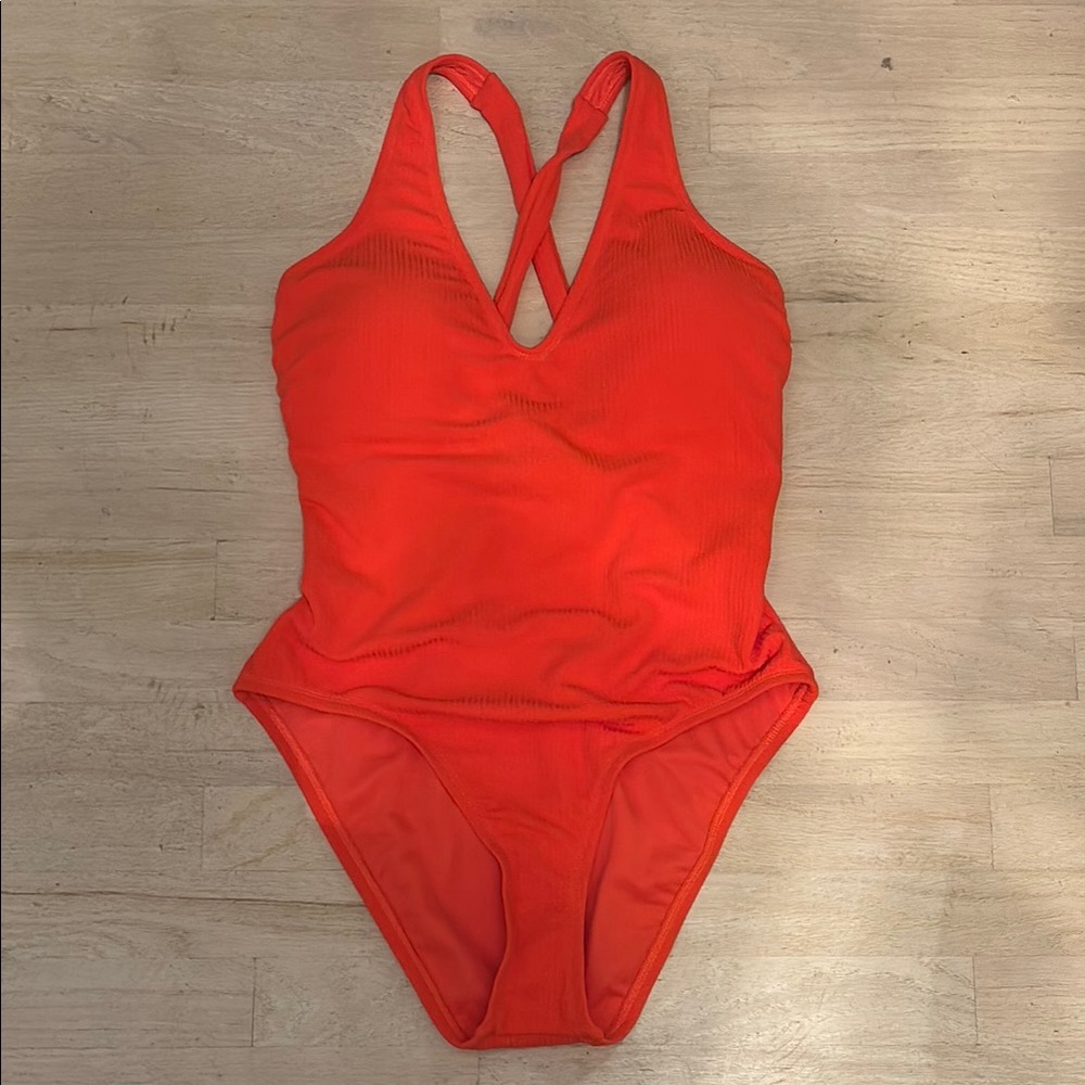NWT BCA by Rebecca Virtue Madilynn Texture One Piece Swimsuit size XL